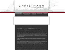 Tablet Screenshot of christmannwohnbau.de